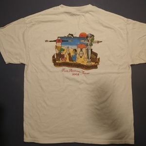 '08 Texas women t-shirt XL white Hanes& measurements